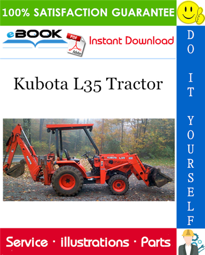 Kubota L35 Tractor Parts Manual