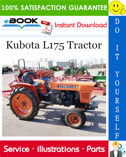 Kubota L175 Tractor Parts Manual