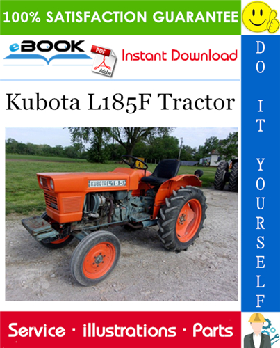 Kubota L185F Tractor Parts Manual