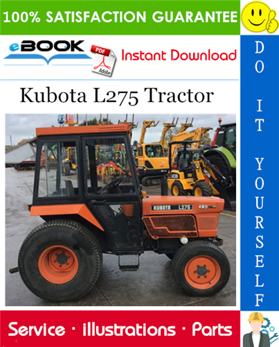 Kubota L275 Tractor Parts Manual