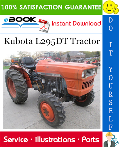 Kubota L295DT Tractor Parts Manual