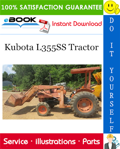 Kubota L355SS Tractor Parts Manual