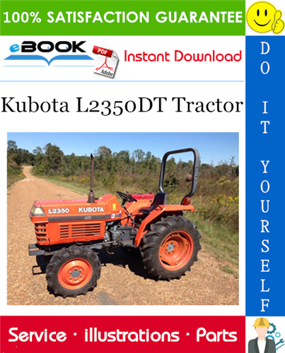 Kubota L2350DT Tractor Parts Manual