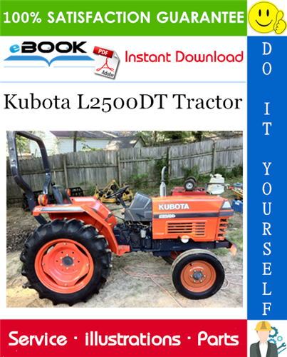 Kubota L2500DT Tractor Parts Manual