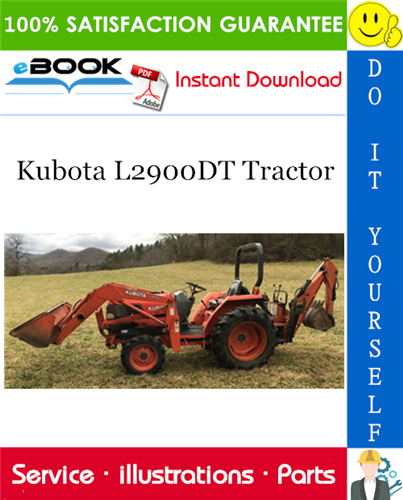 Kubota L2900DT Tractor Parts Manual
