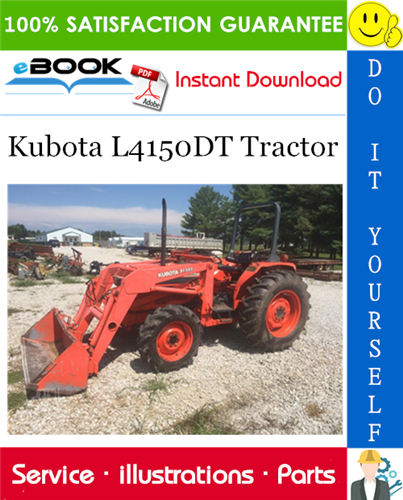 Kubota L4150DT Tractor Parts Manual