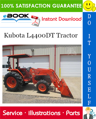 Kubota L4400DT Tractor Parts Manual
