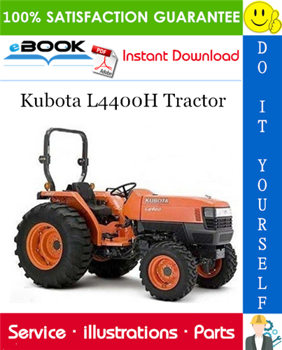 Kubota L4400H Tractor Parts Manual