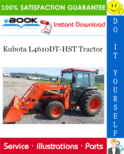 Kubota L4610DT-HST Tractor Parts Manual