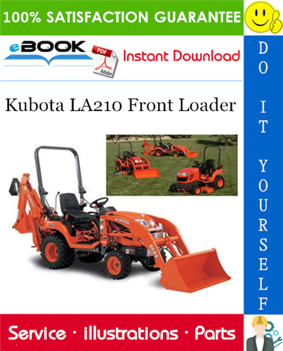 Kubota LA210 Front Loader Parts Manual