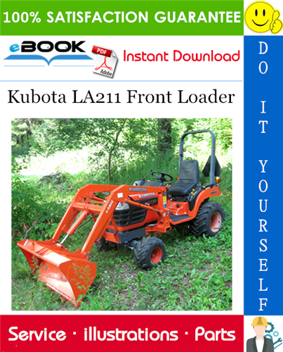 Kubota LA211 Front Loader Parts Manual