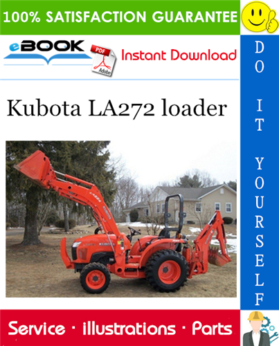 Kubota LA272 loader Parts Manual