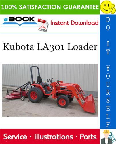 Kubota LA301 Loader Parts Manual