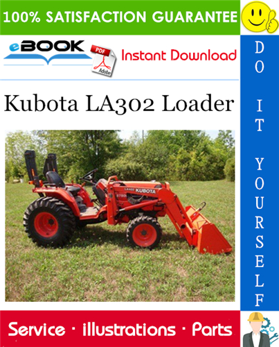 Kubota LA302 Loader Parts Manual