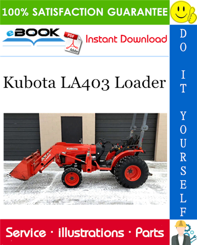 Kubota LA403 Loader Parts Manual