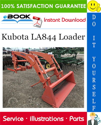 Kubota LA844 Loader Parts Manual