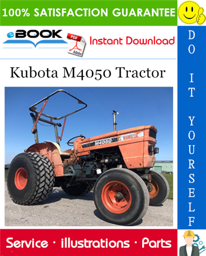 Kubota M4050 Tractor Parts Manual