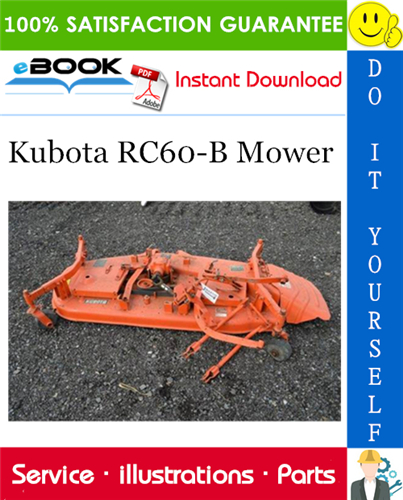 Kubota RC60-B Mower Parts Manual