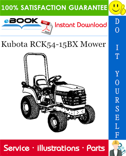 Kubota RCK54-15BX Mower Parts Manual