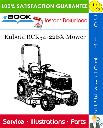 Kubota RCK54-22BX Mower Parts Manual