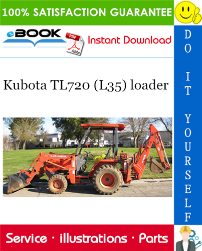 Kubota TL720 (L35) loader Parts Manual