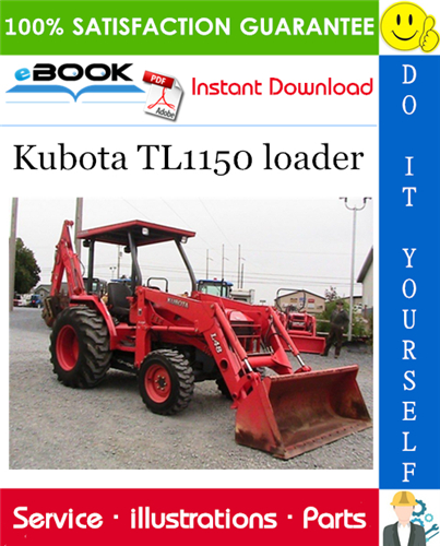 Kubota TL1150 loader Parts Manual