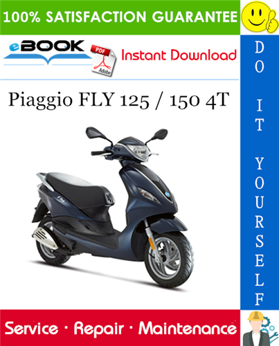Piaggio FLY 125 / 150 4T Service Repair Manual
