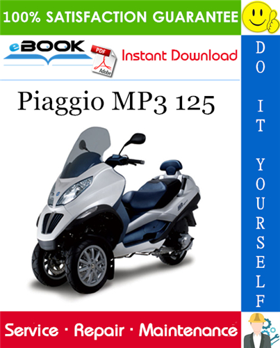 Piaggio MP3 125 Service Repair Manual