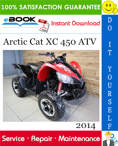 2014 Arctic Cat XC 450 ATV Service Repair Manual