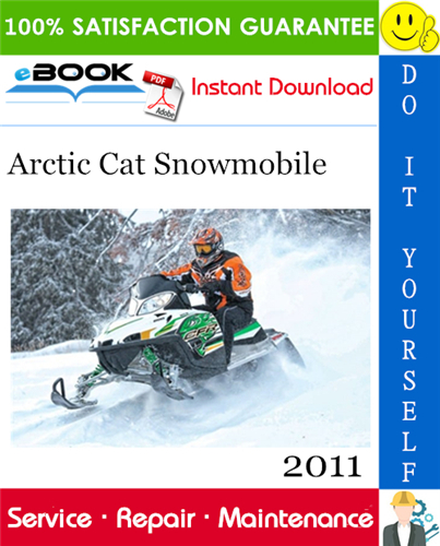 2011 Arctic Cat Snowmobile Service Repair Manual