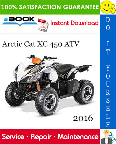2016 Arctic Cat XC 450 ATV Service Repair Manual