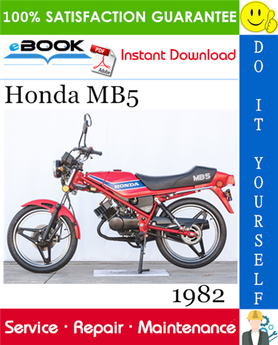 1982 Honda MB5 Motorcycle Service Repair Manual