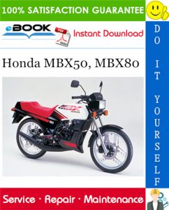 Honda MBX50, MBX80 Motorcycle Service Repair Manual