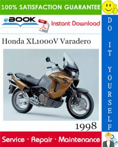 1998 Honda XL1000V Varadero Motorcycle Service Repair Manual