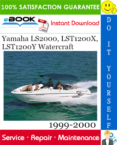 Yamaha LS2000, LST1200X, LST1200Y Watercraft Service Repair Manual 1999-2000 Download
