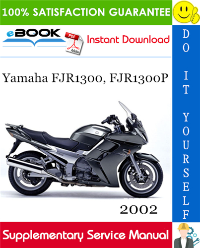 2002 Yamaha FJR1300, FJR1300P Motorcycle Supplementary Service Manual