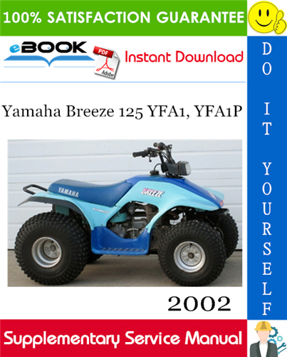 2002 Yamaha Breeze 125 YFA1, YFA1P ATV Supplementary Service Manual