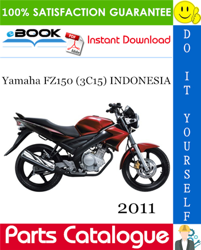 2011 Yamaha FZ150 (3C15) INDONESIA Parts Catalogue Manual
