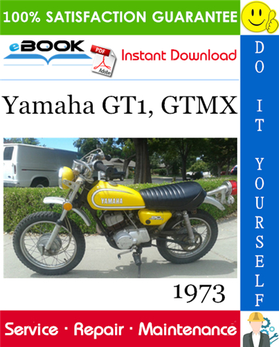 1973 Yamaha GT1, GTMX Motorcycle Service Repair Manual