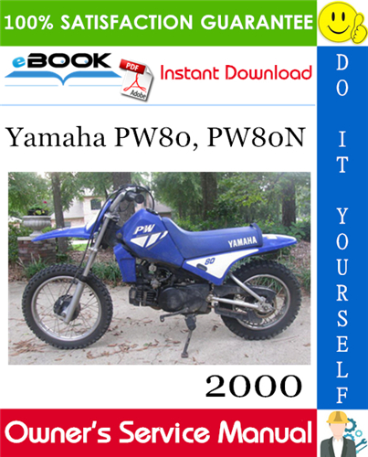 2000 Yamaha PW80, PW80N Motorcycle Owner's Service Manual