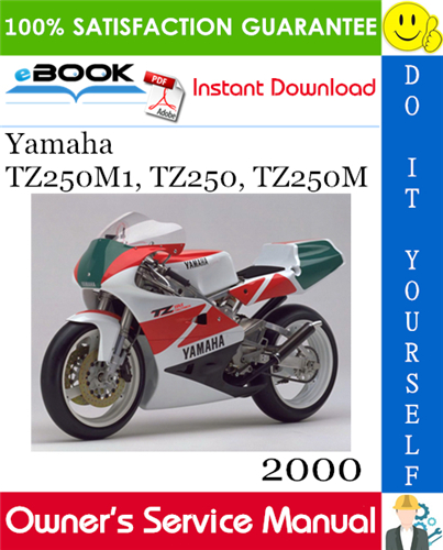 2000 Yamaha TZ250M1, TZ250, TZ250M Motorcycle Owner's Service Manual