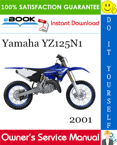 2001 Yamaha YZ125N1 Motorcycle Owner's Service Manual