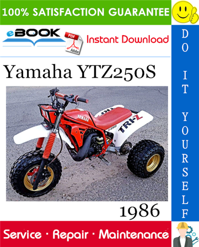 1986 Yamaha YTZ250S ATV Service Repair Manual