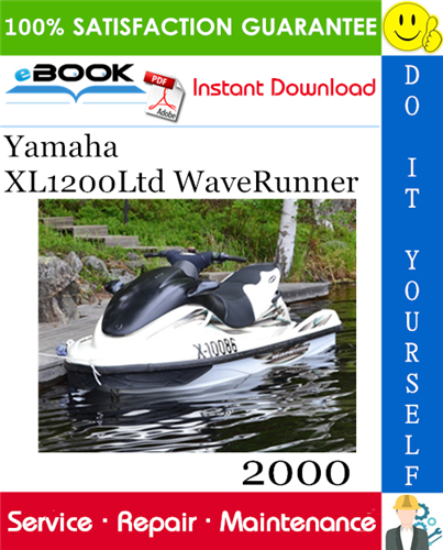 2000 Yamaha XL1200Ltd WaveRunner Service Repair Manual