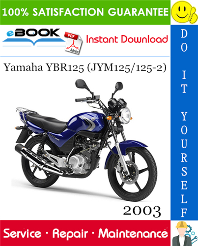 2003 Yamaha YBR125 (JYM125/125-2) Motorcycle Service Repair Manual