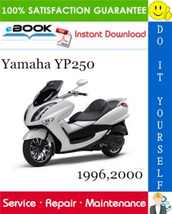 Yamaha YP250 Scooter Service Repair Manual 1996,2000 Download