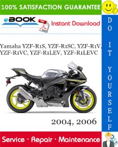 Yamaha YZF-R1S, YZF-R1SC, YZF-R1V, YZF-R1VC, YZF-R1LEV, YZF-R1LEVC Motorcycle Service Repair Manual