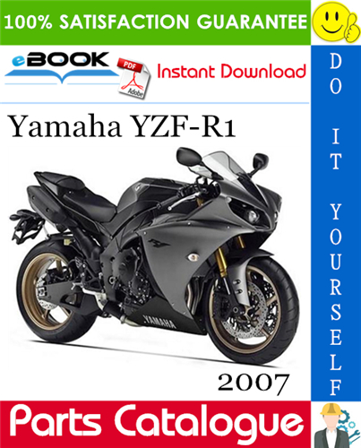 2007 Yamaha YZF-R1 Motorcycle Parts Catalogue Manual