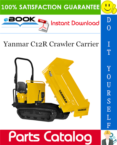 Yanmar C12R Crawler Carrier Parts Catalog Manual (for U.S.A.)