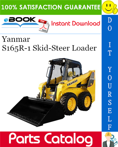Yanmar S165R-1 Skid-Steer Loader Parts Catalog Manual